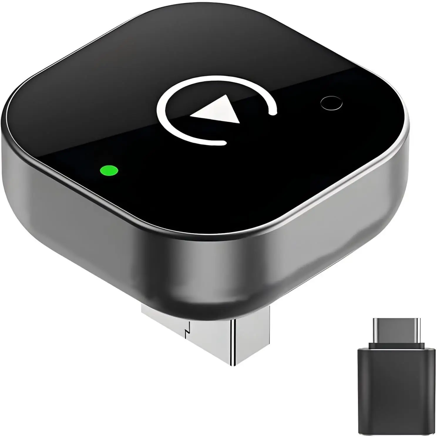 2026 Wireless CarPlay & Android Auto Adapter 2-in-1, WiFi Dual Core,Bluetooth CarPlay Dongle Converts Wired to Wireless, Fast Au