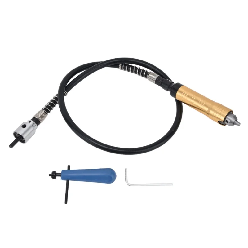 

Flex Shaft Extension Chuck Rubber ABS Aluminum Alloy Flexible Shafts Drill Chucks 0.3-6.5mm