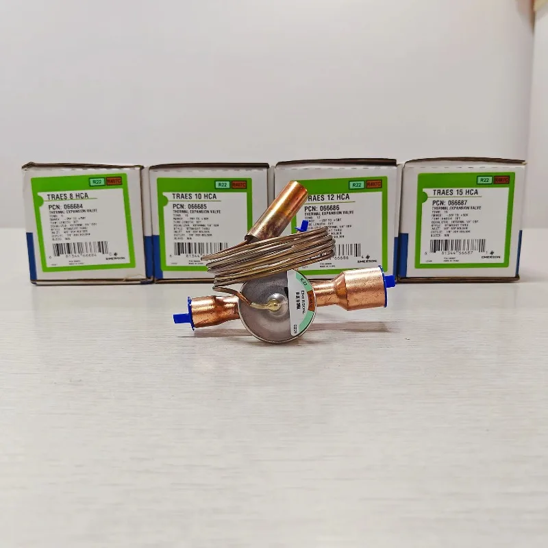 صمام التوسع الحراري إيمرسون TRAES 12HCA R22 5/8 7/8 مغلق بالكامل #5