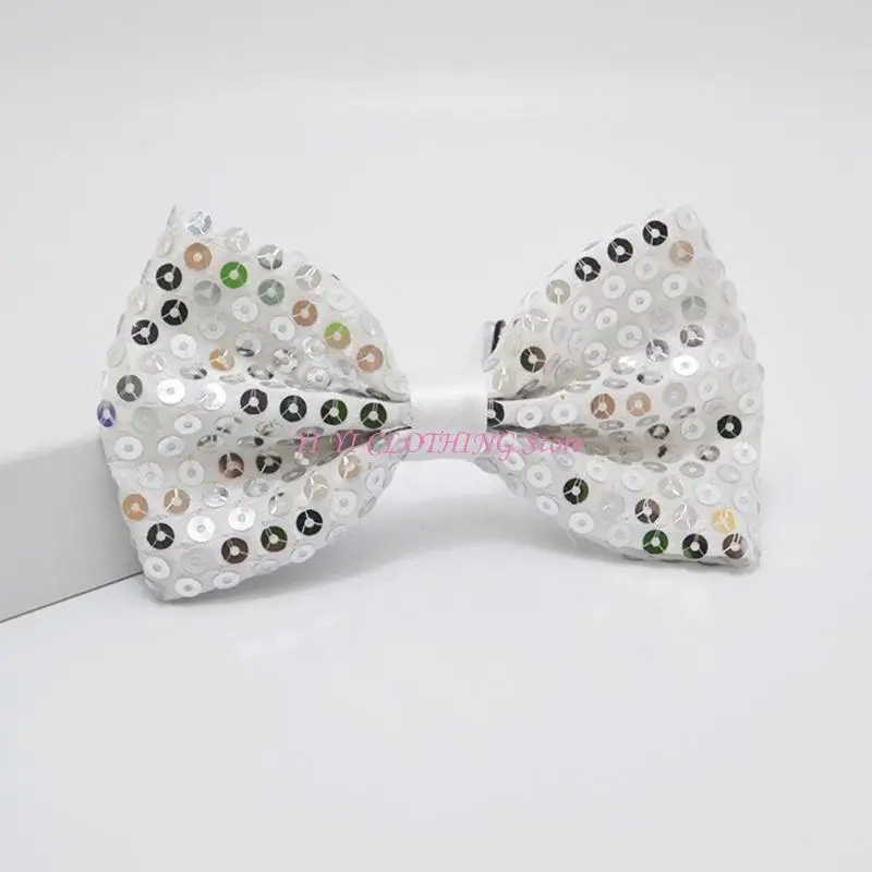 N5KF Các thiết bị sê -ri sành điệu với Bowtie cho nam giới nẹp phụ kiện trang phục cho đám cưới và lễ kỷ niệm ngày lễ