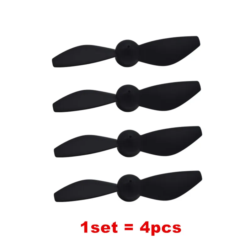 Original GT3 Drone Propellers Spare Parts Paddles RC Drone Replacement Accessories Propeller blade Black - Image 3