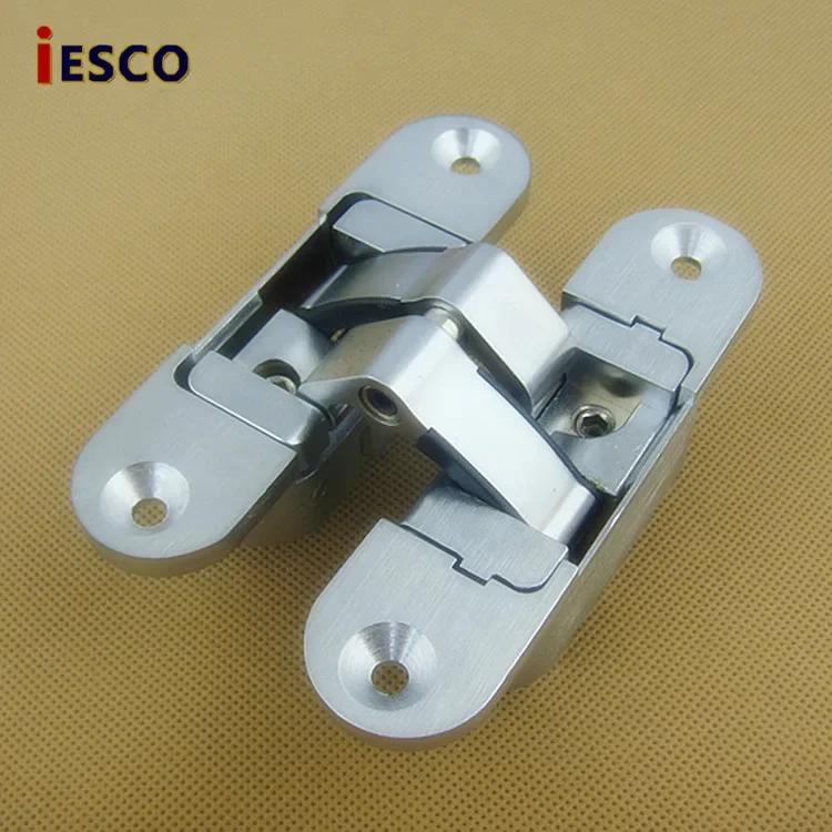 Cross hidden invisible hinge outer door hinge door hinge folding door hinge 110mm background