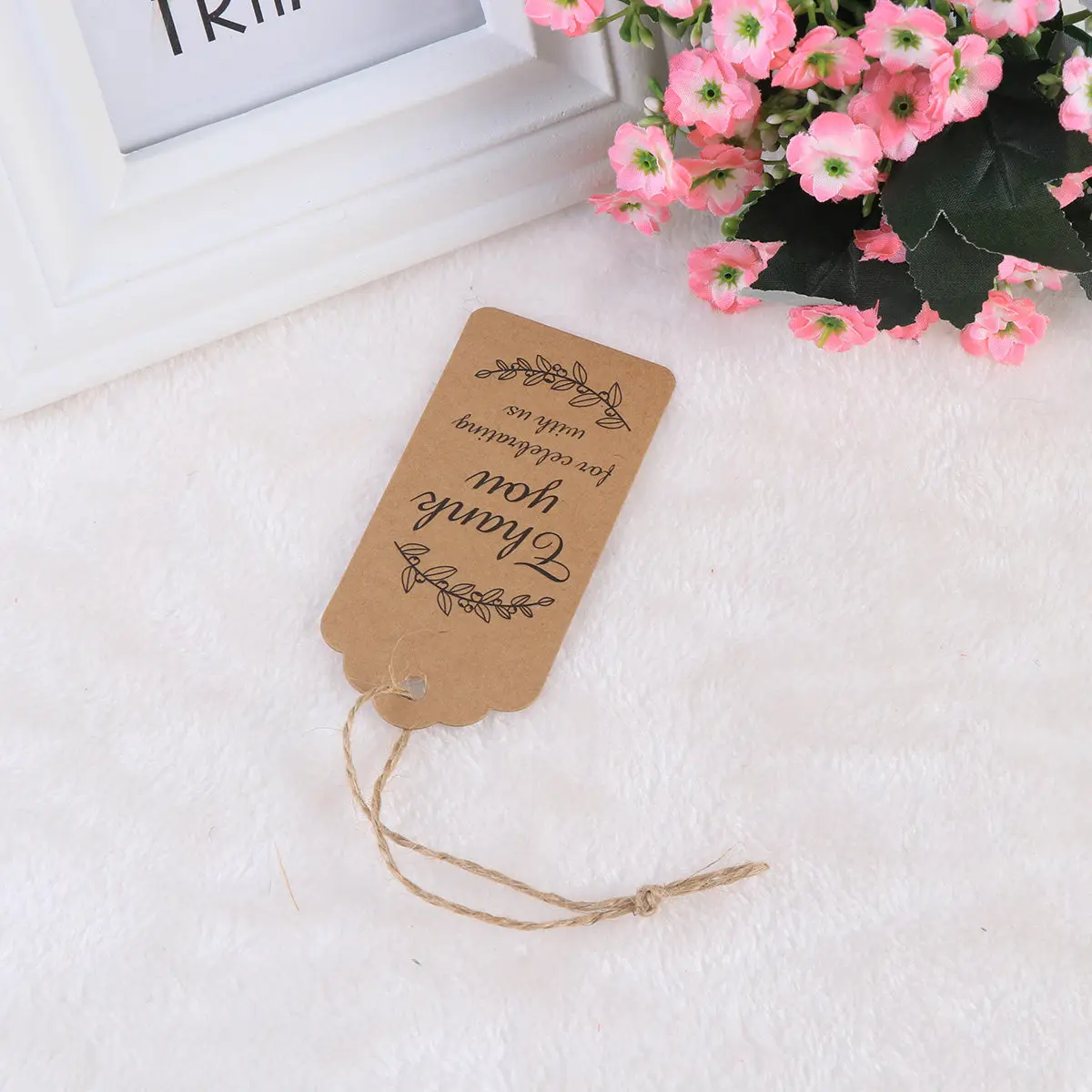 101Pcs Kraft Paper Tags Versatile Blank Kraft Tags for Gift Packaging Baking Labels Craft Projects Party Favors Thanksgiving