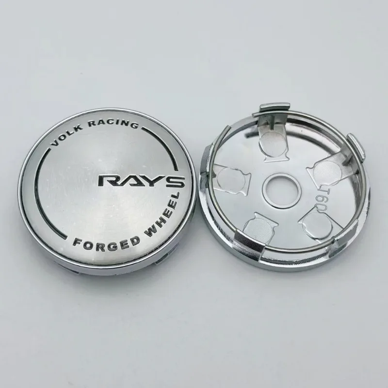 4 stücke 60 MM 56 MM Auto Rad Mitte Kappen Mit Strahlen Logo Emblem Abzeichen Radnabe Radkappen Auto felge Mitte Staub Abdeckung Auto Zubehör – Detail 6