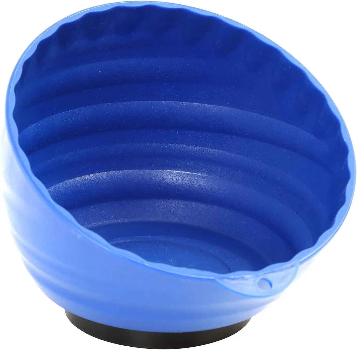 

25114 Nut Cup, Bowls for Holding Nuts and Bolts, 6 Inch Cup Diameter, Coated Magnet Sticks to All Ferrous Metal Work Surfaces,