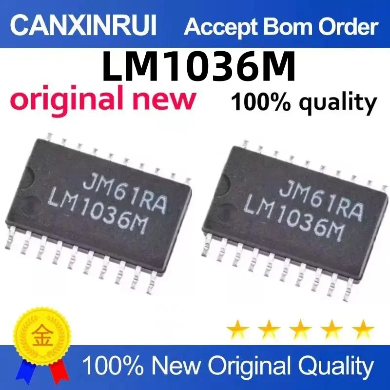 LM1036M Audio Processing IC SOP-20 Package DC Tone Control IC Quality Assurance