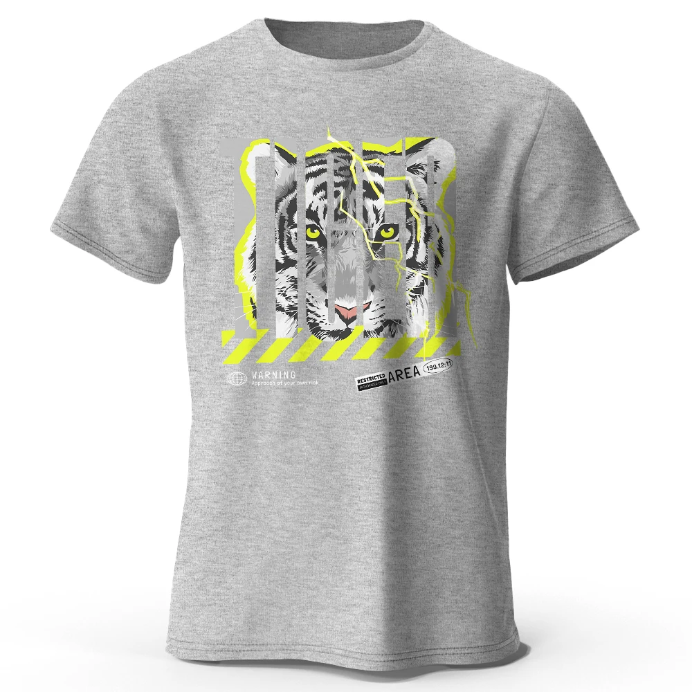 All-Day Comfort bedrucktes T-Shirt aus 100 % Baumwolle, ultraweiches Kurzarm-T-Shirt mit Rundhalsausschnitt für Männer und Frauen