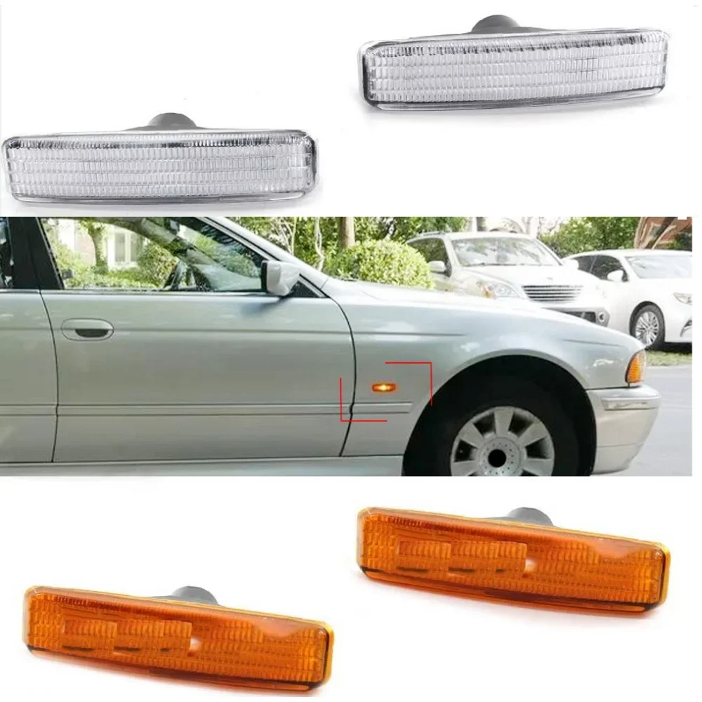 Turn Signal Side Marker Light  for BMW 5 series E39 Sedan 1997 1998 1999 2000 2001 Saloon Coupe 1999 2000 2001 2002 2003