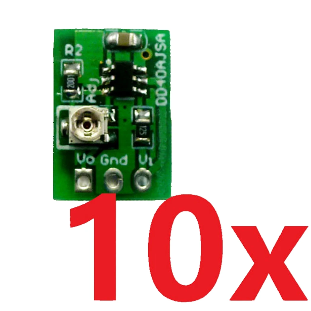 

10 Pcs 24V 12V To 5V 3.3V 3V DC/DC 1A Step Down Converter Voltage Regulator Buck Module For LED Motor Wifi PTZ CCTV RF Board