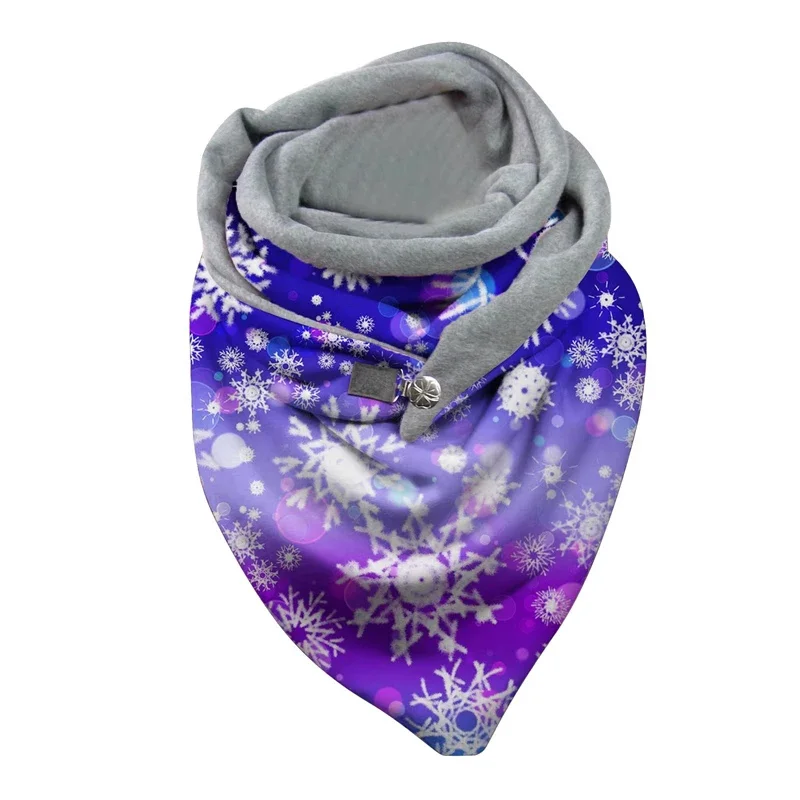 Starry sky pattern 3D Printed Scarf and Shawl Warm for Women and Men