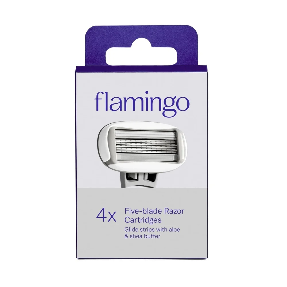 5 شفرات حلاقة نسائية عبوات 4 قطع نظام مريح زبدة الشيا الألوة مفصل مرن حماية من تهيج الحلاقة