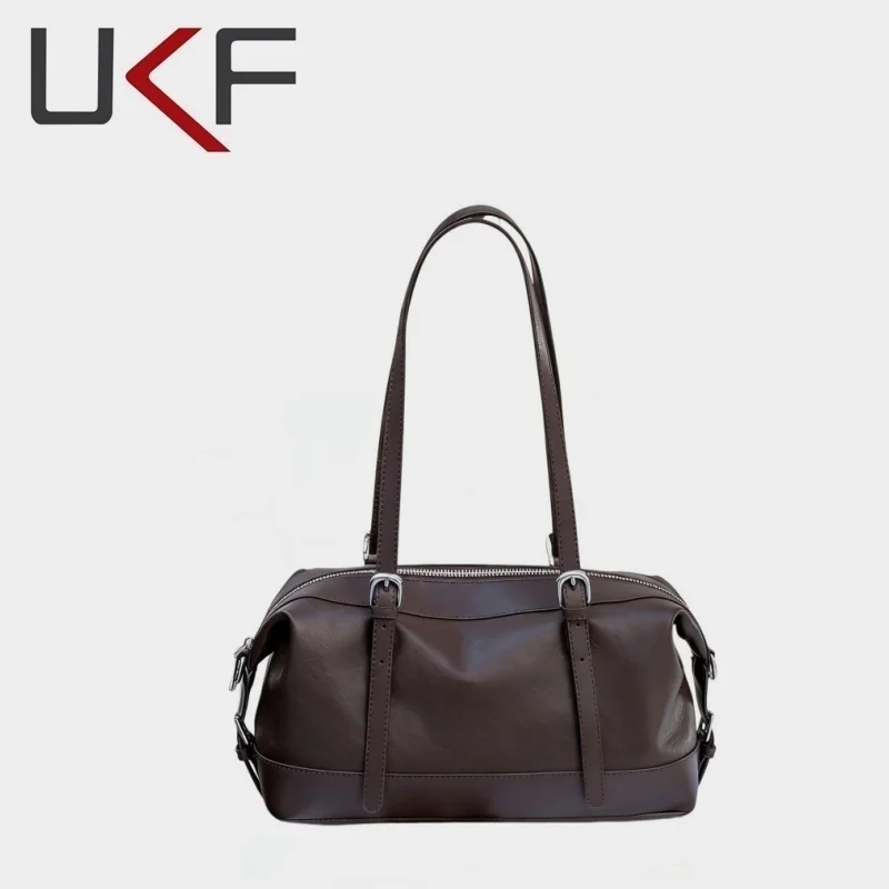 

UKF Women's Vintage Shoulder Bags сумка женская Ladies Soft Crossbody Bag Female Design Luxury Lazy Commuting Handba