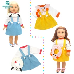 Clothes for Dolls Fits 43CM Toys New Born Doll American doll Accessories Fashion Jackets, jeans, shoes