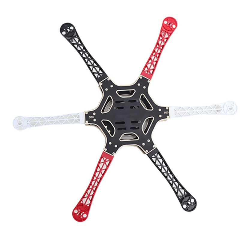 

FPV F550 Hexa Frame Arm Hexacopter PCB With Landing Gear Gimbal Protector Battery Plate For Flamewheel F550 HJ550