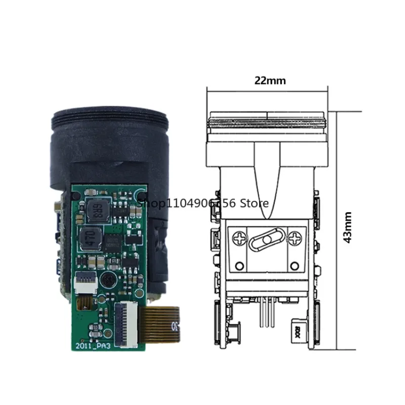 

for Mini binocular rangefinder sensor drone remote sensor 1000m