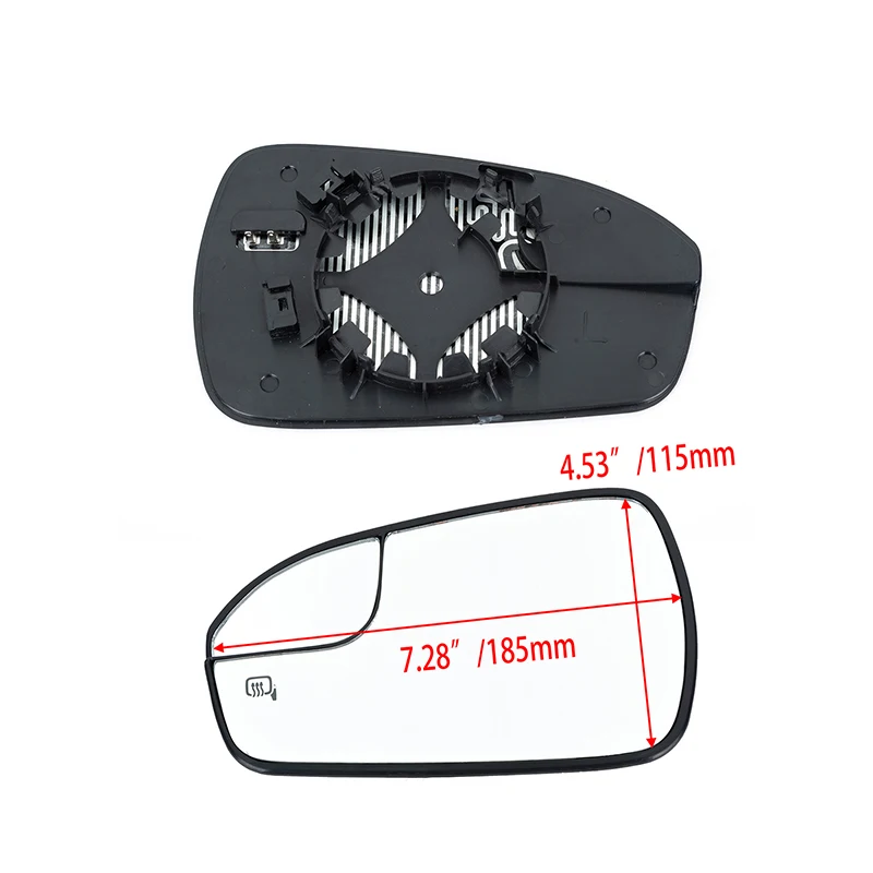 Heated Car Rearview Door Side Wing Mirror Glas For Ford Fusion 2013 2014 2015 2016 2017 2018 2019 2020 DS7Z17K707F DS7Z-17K707-A