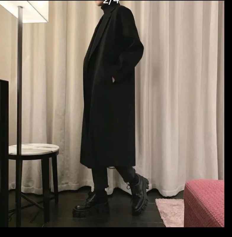 

Мужское джинсовое пальто-тренч Pure Extra Dance South Youthful Autumn Shoulder Beige Pretty Layers World Physical Breathable Section Full