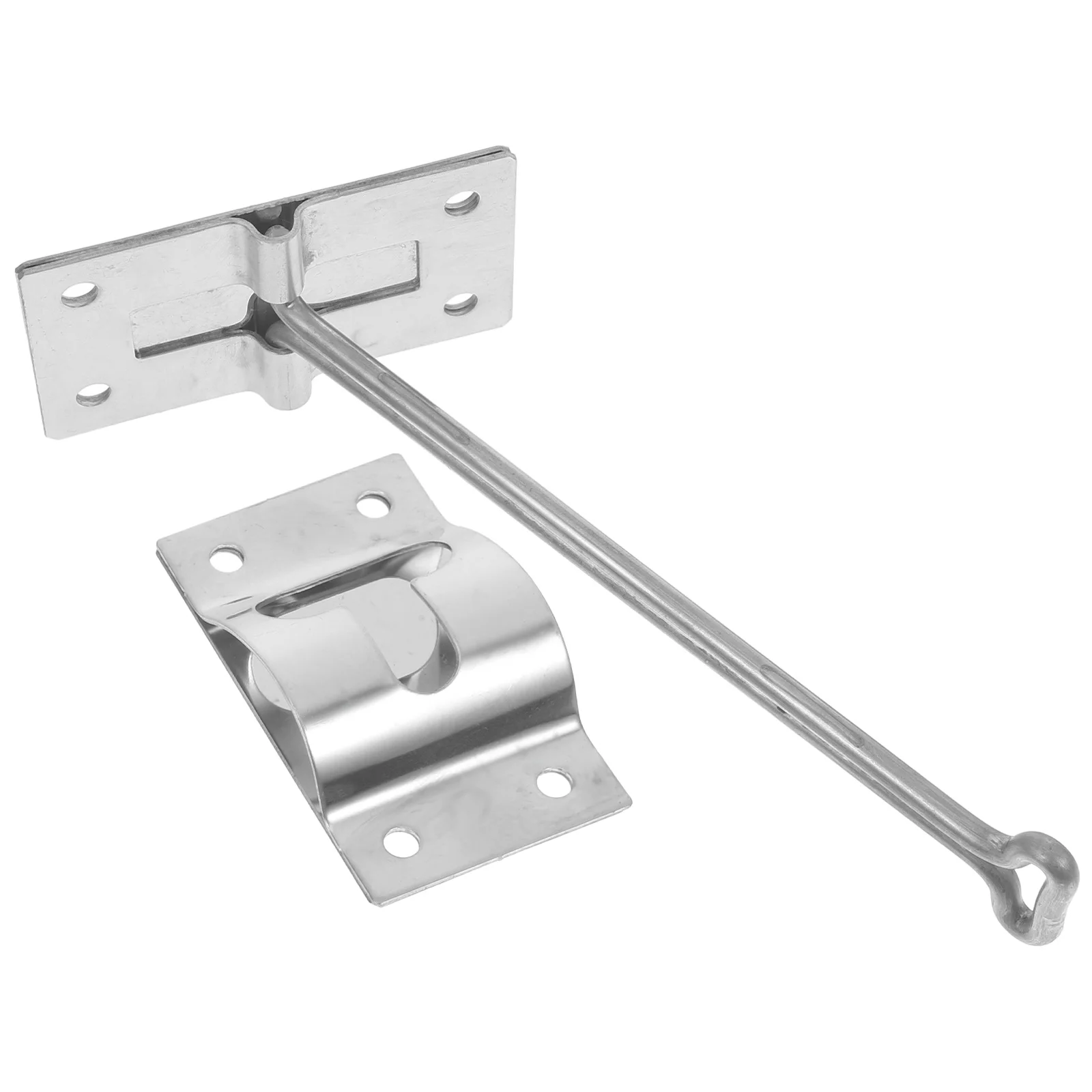 

1 set 1 Set 6 Inch Stainless Steel Trailer Door Latch Windproof Cargo Door Holder Replacement Hardware Kit
