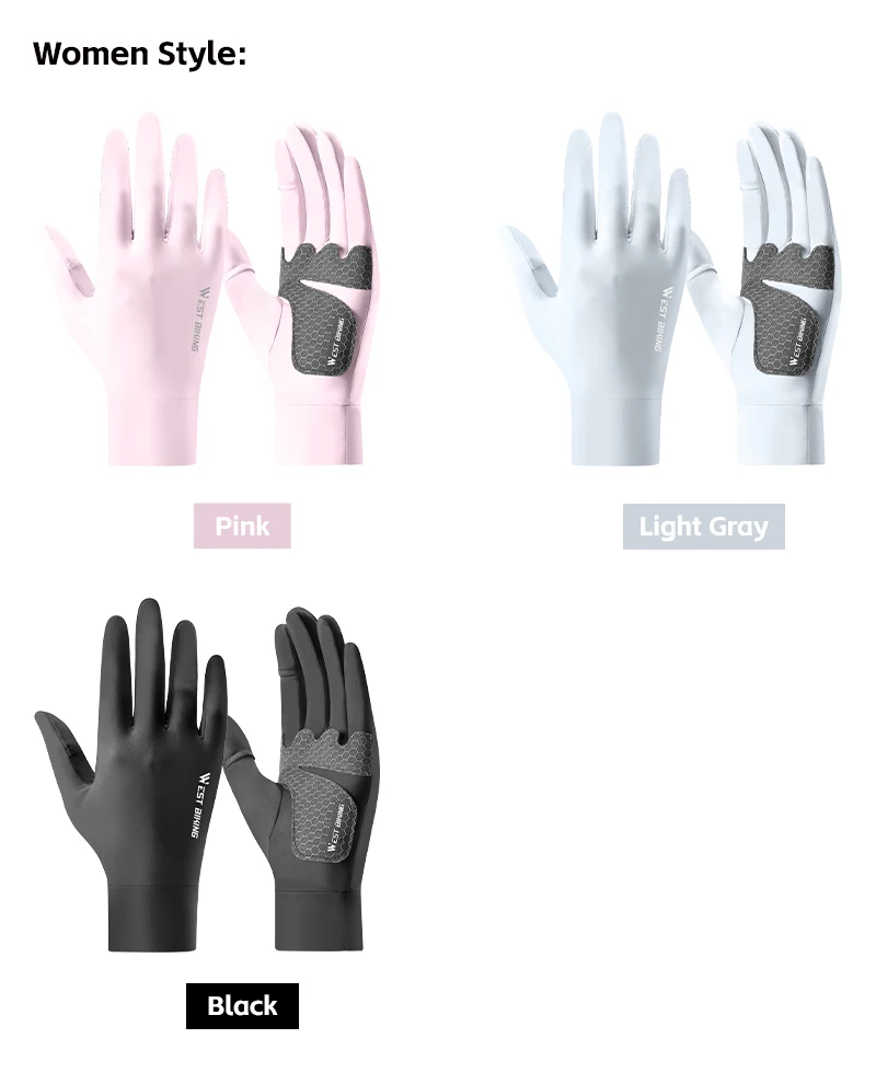 WEST BIKING Herren Fahrradhandschuhe mit rutschfester Silikonhandfläche, UPF50+, atmungsaktiv, Sommer-Flip-Finger-Touchscreen-Fahrradausrüstung – Detail 14