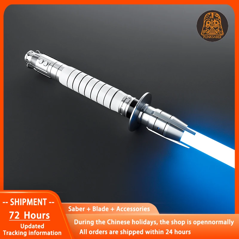 

PunkSaber Lightsaber Neopixel Jedi Laser Sword Heavy Dueling Sensitive Smooth Infinite Changing Hitting Sound Light Saber Toys