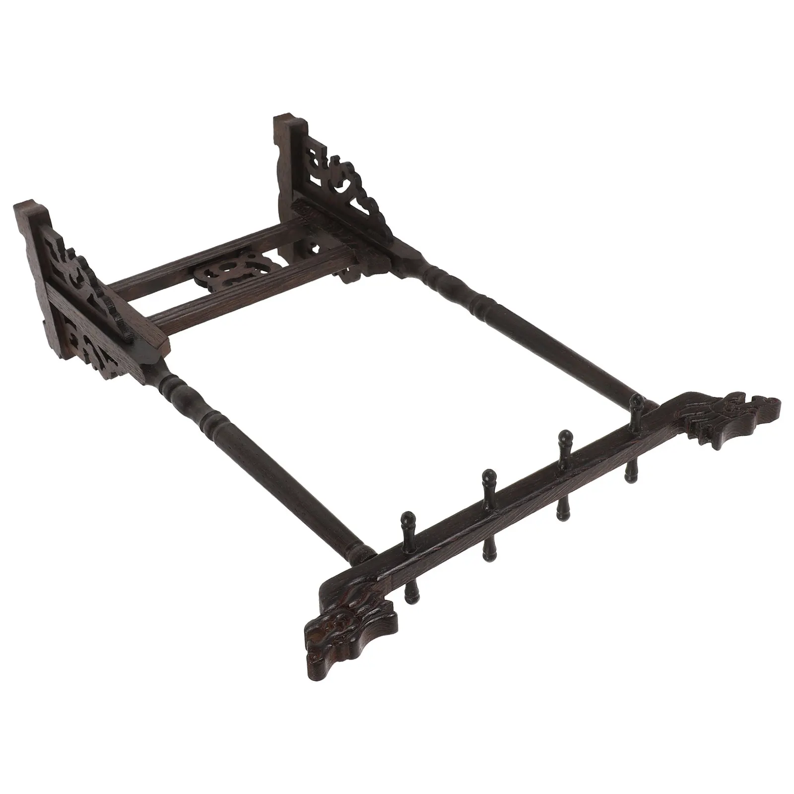 Pen Rack Calligraphy Stand Brush Storage Wooden Japanese Chinese Multi-purpose Holder Redwood Plastic Desk School Office