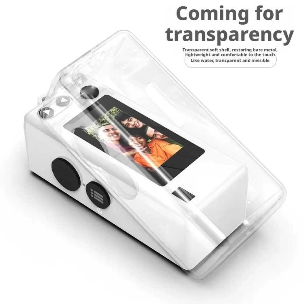 New TPU for Kodak Camera Protective Case Shockproof Camera Accessory Dustproof Box Transparent Camera Storage Box
