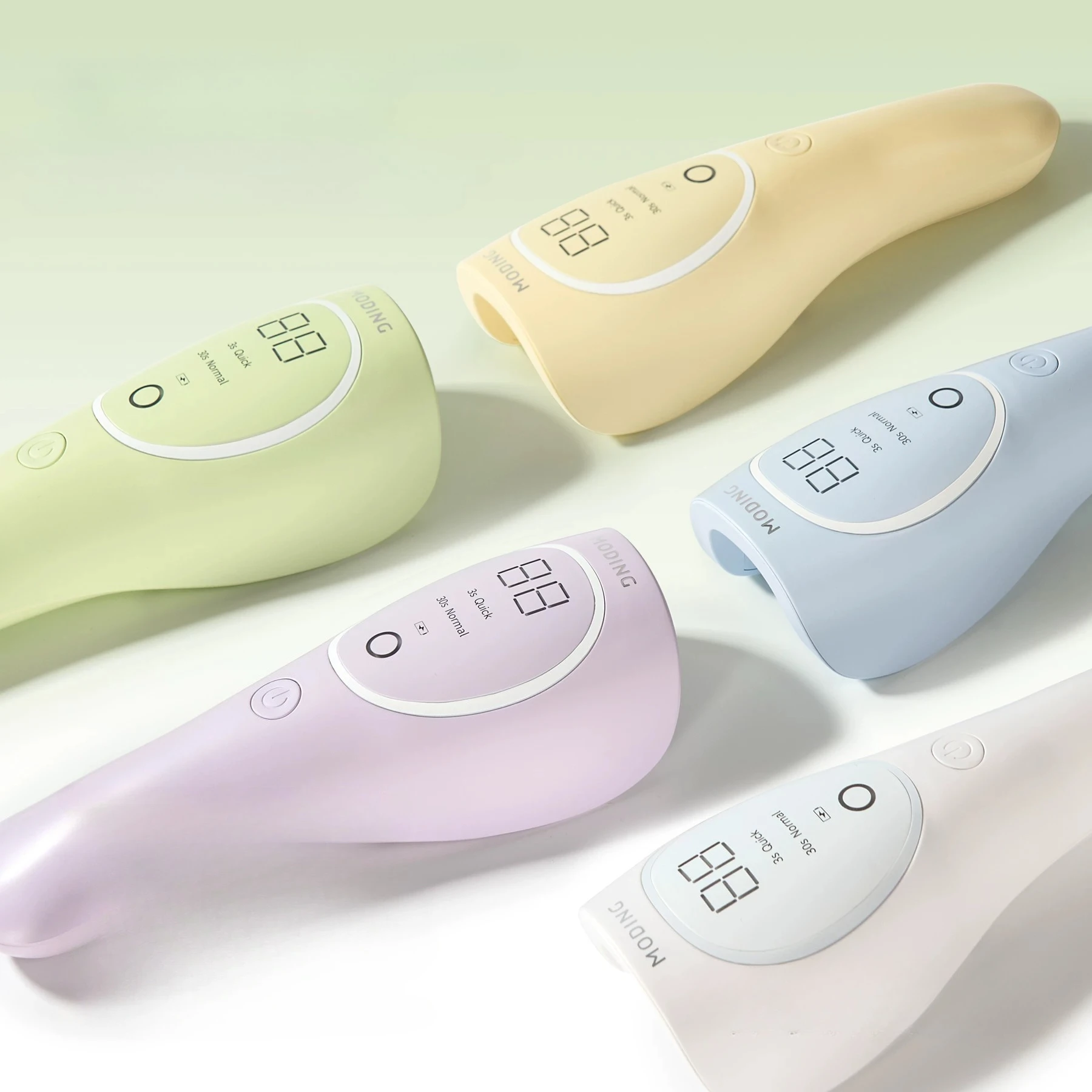 3W Nail Dryer Handheld UV LED Nail Lamp Portable Nail Drying Lamp USB Rechargeable Mini Flashlight Pen For Drying Gel