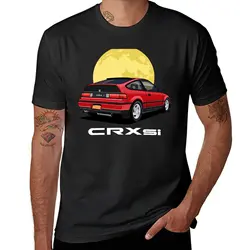 CRX SI-T-shirt de carro clássico para homens, moda coreana, roupas hippie, sublime, roupas masculinas