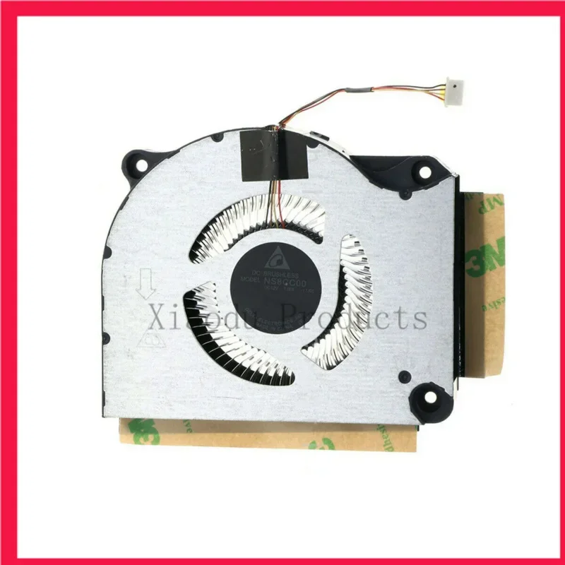 100% New CPU Cooling Fan DC 12V For Acer Predator Helios PH517 4pin NS8CC00-17J05