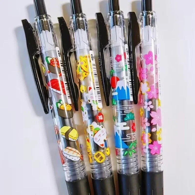 1pcs JJ15  Gel Pen Black Stick Cartoon Anime Multiple Joint Names Special Edition Kawaii  Japanese  Stationery School Supplies