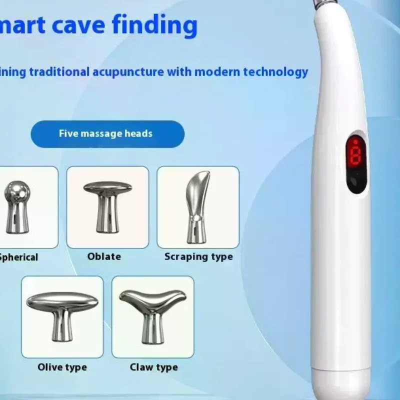

5 в 1, умная импульсная энергетическая ручка Meridian, электронная акупунктурная массажная ручка, облегчение боли, микротоковая импульсная массажная палочка для мышц