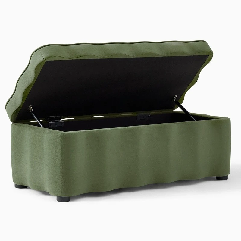 Storage bedside stool long sofa stool clothing store pedal