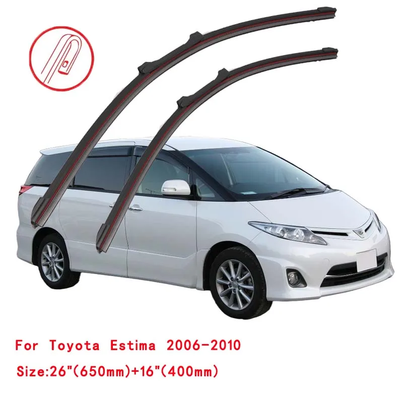 For Toyota Previa 50 2006~2019 XR50 Estima Tarago Windscreen Windshield Wipers Car Accessories 2007 2008 2018 Car Wiper Blade