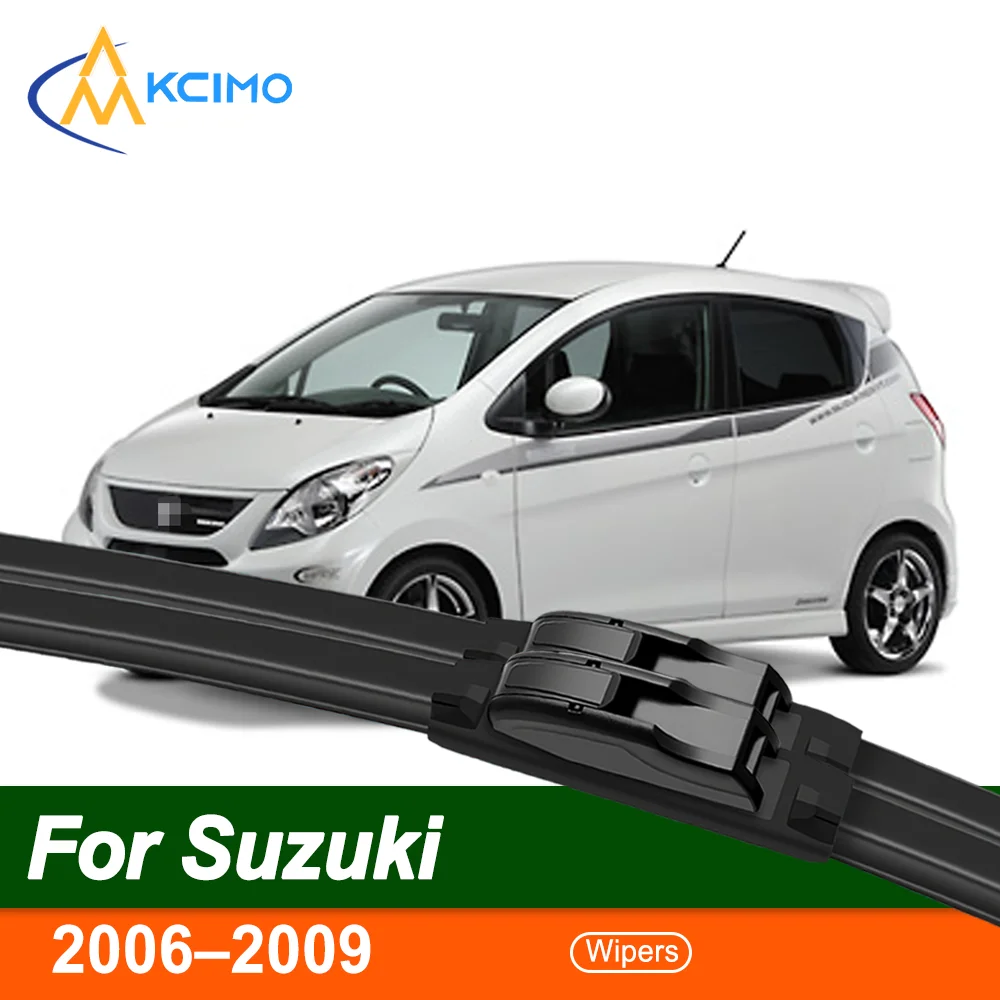

For Suzuki Cervo HG21S 2006–2009 Front Windshield Wiper Blades 2pcs Windscreen Window Accessories Easy to install Auto parts