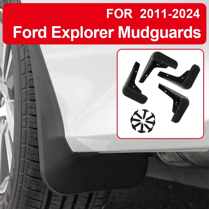 Мягкая грязь для Ford EVOS Explorer 2011- 2024 аксессуары ТПЭ Брызговики оригинальный дизайн брызговик защита от снега и песка