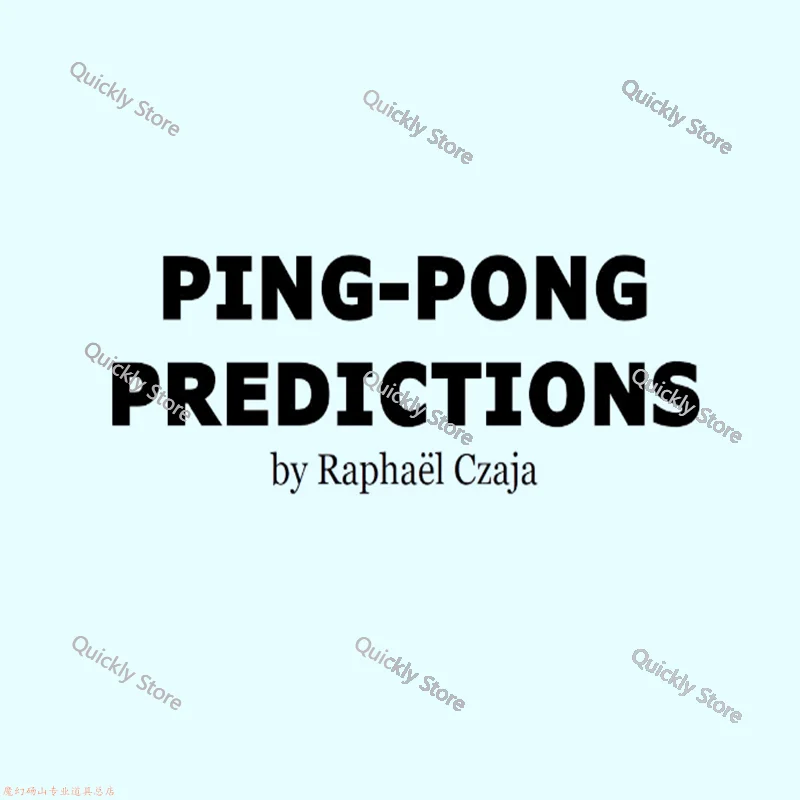 

Предсказания на пинг-понг 2025 года от Raphael Czaja — фокусы (мгновенная загрузка)