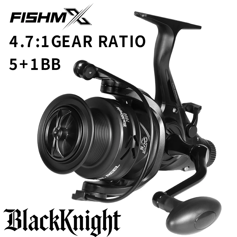 black knight fishing reel Spinning 1000-6000 5.1:1 High Speed rock fishing BLACK KNIGHT Tennis String Reel