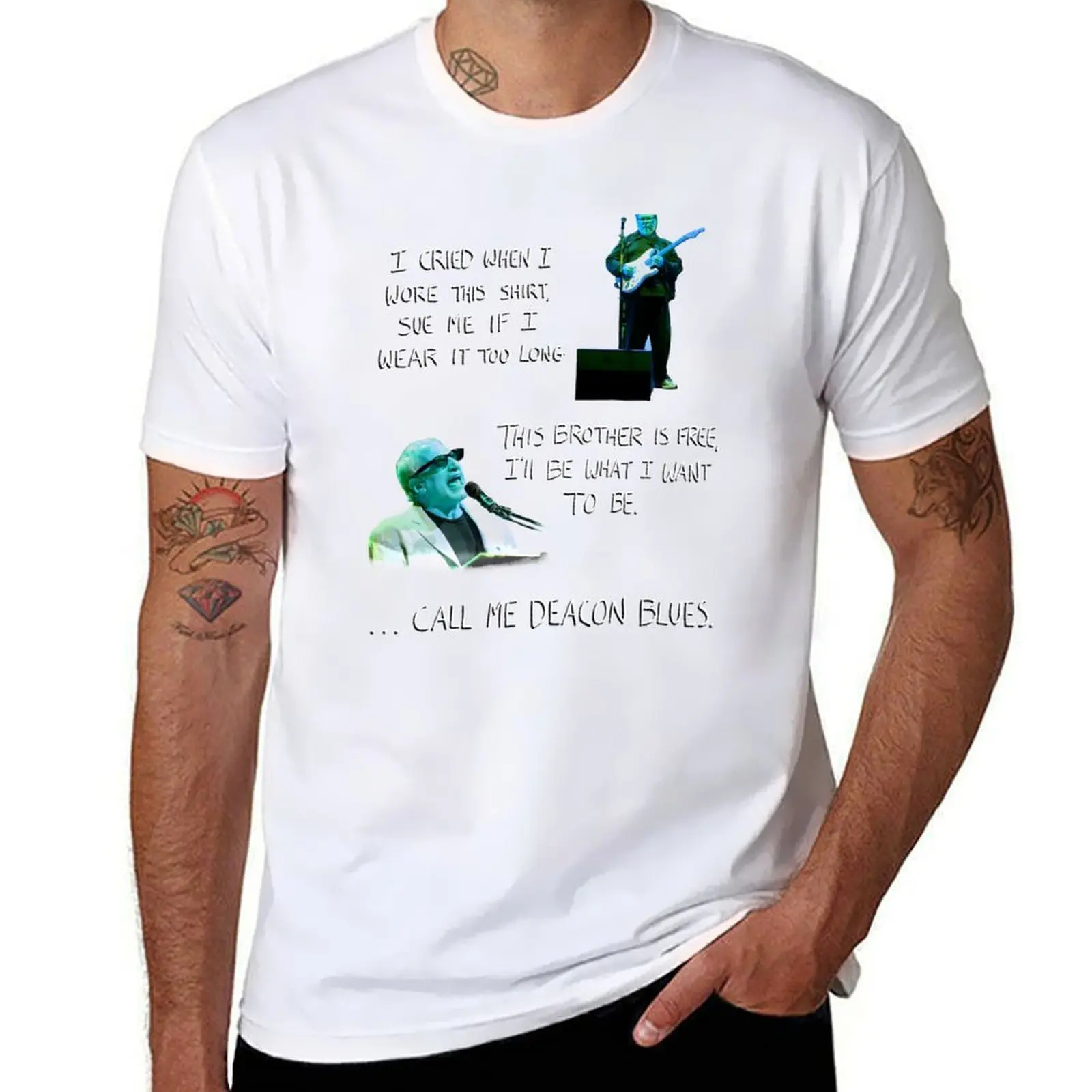 

Deacon Blues T-Shirt t shirt man designer man t shirt luxury T-Shirt