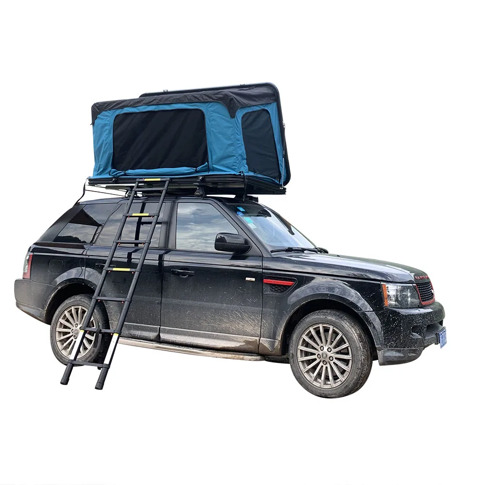 

Tom AutoNew Style 2-3 Person Waterproof Car Camping Automatic Aluminium Hard Shell Roof Top Tent