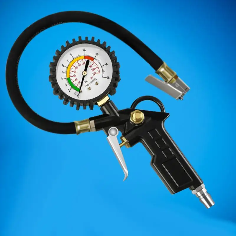 Car Tire Pressure Gauge Tyre Deflation Pointer Auto Tire Inflation Pressure Gauge Measurement High Precision Meter Detector