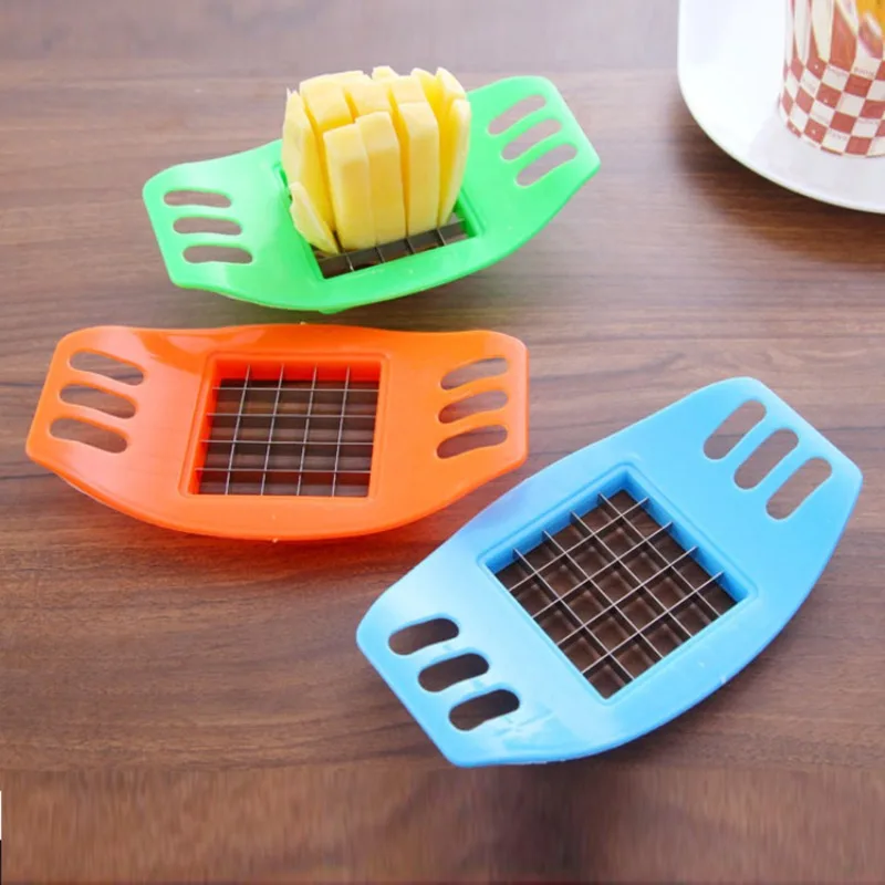 2 random color multi-purpose kitchen slicers - can quickly prepare french fries and salads