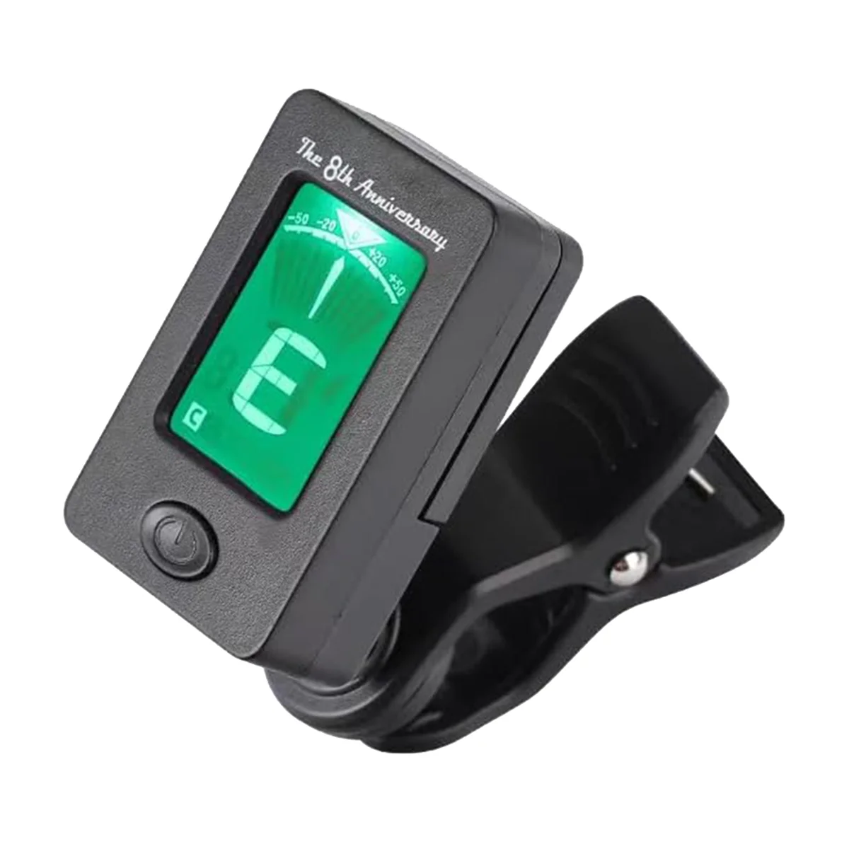 8 PCS Guitar Tuner Clip on Tuner for Ukulele, Guitar, Bass, Mandolin to Improve Tuning Stability