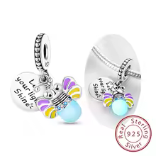 Pandora Jewelry 925 Sterling Silver Firefly Butterfly Charm - KTC655