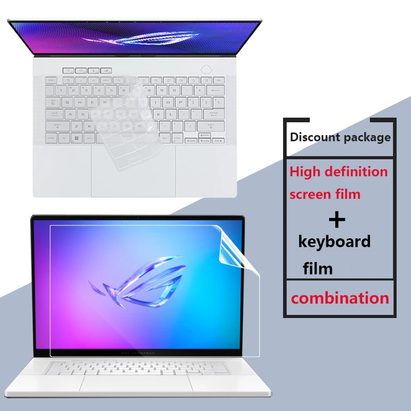 for ROG Zephyrus G16 2026/2025 Notebook HD Screen Film GA605 Keyboard Film Anti-blue Light Protection Film GU605 Anti-peeping