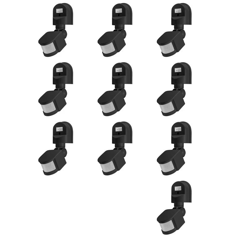 AB25-10X AC110-240V Motion Sensor Automatic Infrared Light Sensor Movement Detector Light Switch Human Presence Sensor A