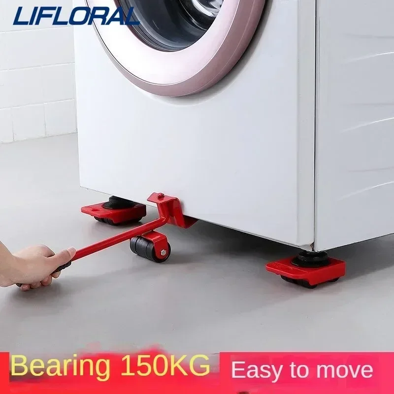 

Moving Universal Wheel Furniture Heavy Object Mover Tools Transportling Large Items Household Single Person Labor-saving Pulley