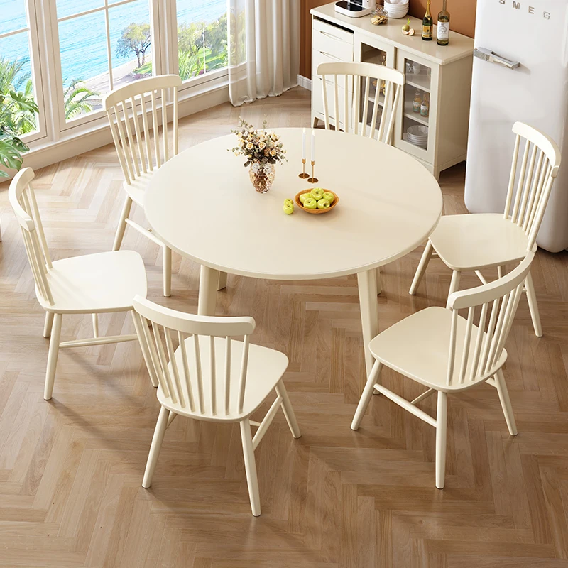 Dining Table Room Tables Home Furniture Restaurant Sedentary Kitchen Corner Round Furniture Muebles Para El Hogar Dinning Sets