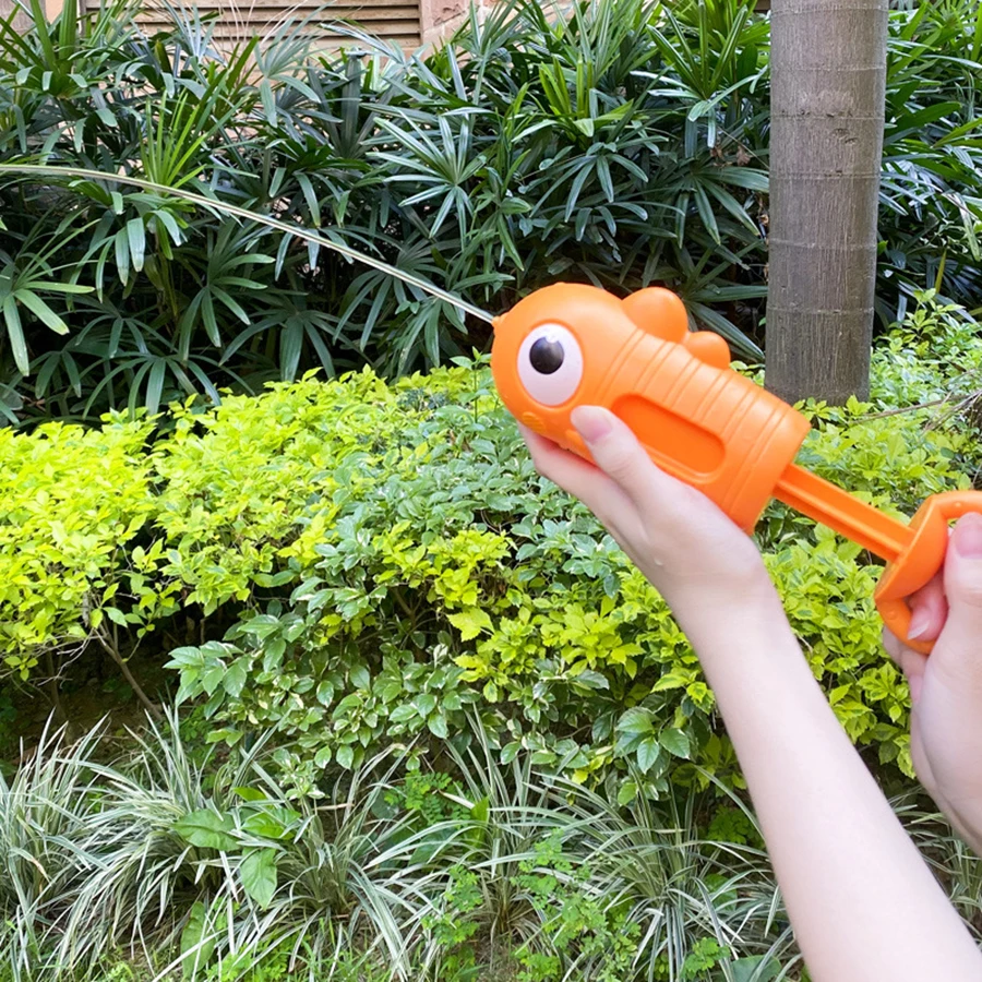 Kinderen Pull-Out Waterpistool Speelgoed Voor Kinderen Haai Cartoon Ontwerp Zomer Spelen Strand Waterpistool Sprinkler Badkamer Douche Bad Speelgoed