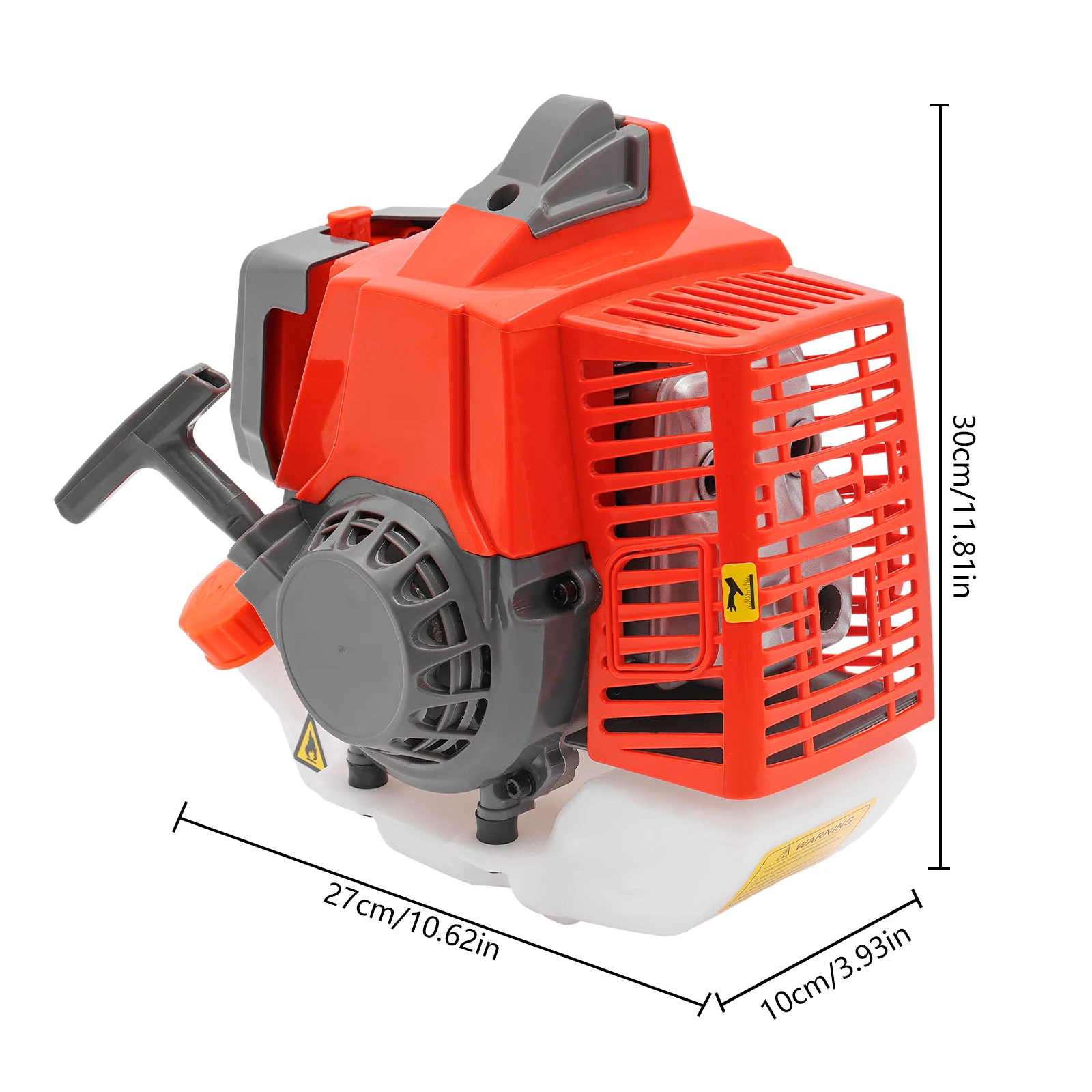 48F Engine 63.3CC 2-Stroke Gasoline Engine 2.2 kW 7500rpm Air-cooled Single-cylinder for Residential Lawn and Garden Equipment