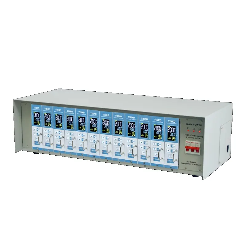 LCD Module 12 Zones DME Welding Mainframe Hot Runner Temperature Controller for Injection Mold Machine